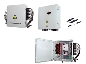 Scatola combinata 1500V PV DC con fusibile esterno